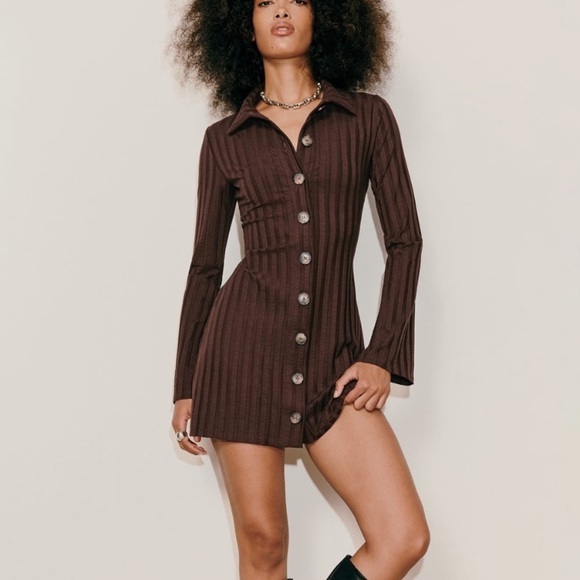 Reformation Benton Knit Dress - Picture 1 of 4